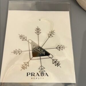 Prada Silver Snowflake Ornament